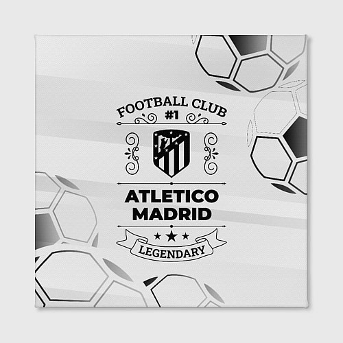 Картина квадратная Atletico Madrid Football Club Number 1 Legendary / 3D-принт – фото 2