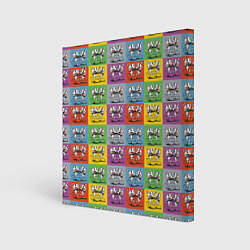 Холст квадратный Игра Сuphead, цвет: 3D-принт