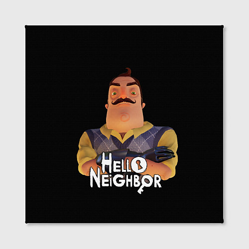 Картина квадратная Привет сосед Hello Neighbor / 3D-принт – фото 2