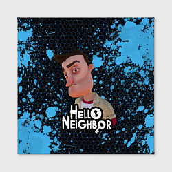 Холст квадратный Hello Neighbor Привет сосед Ник Рот, цвет: 3D-принт — фото 2