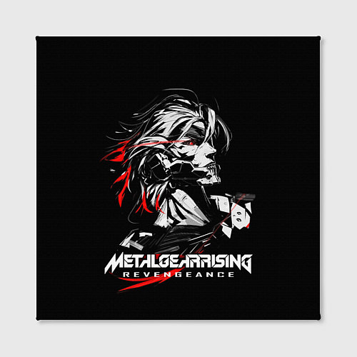 Картина квадратная Metal Gear Rising - game hero / 3D-принт – фото 2