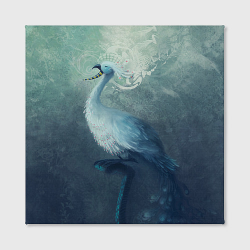 Картина квадратная Beautiful Peacock / 3D-принт – фото 2