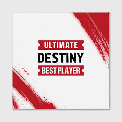 Холст квадратный Destiny: Best Player Ultimate, цвет: 3D-принт — фото 2