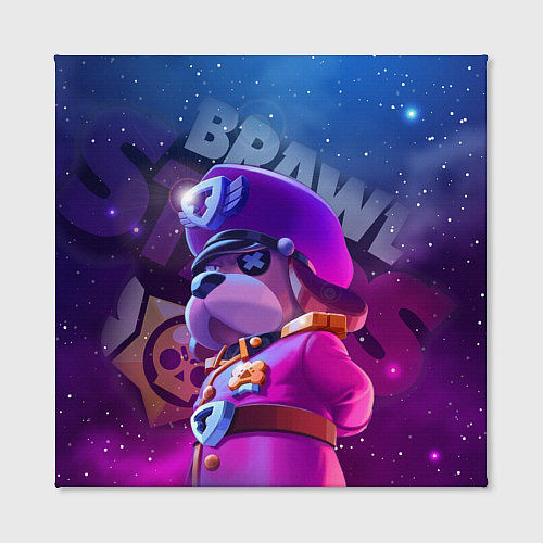 Картина квадратная Галактический генерал Гавс Brawl Stars / 3D-принт – фото 2