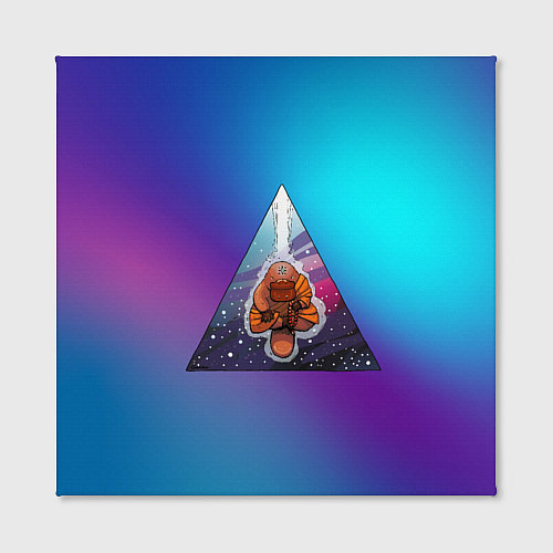 Картина квадратная Утконосий Дзен 3D / 3D-принт – фото 2