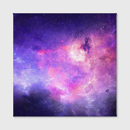 Картина квадратная Космическая ветренная вспышка / 3D-принт – фото 2