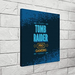 Холст квадратный Игра Tomb Raider: pro gaming, цвет: 3D-принт — фото 2