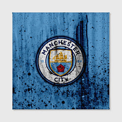 Холст квадратный Манчестер Сити Лого, цвет: 3D-принт — фото 2