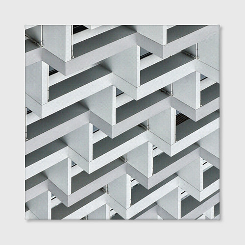 Картина квадратная Огромное множество блоков - Броня / 3D-принт – фото 2