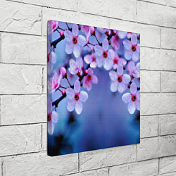 Холст квадратный Цветы дерева Черри Блоссом, цвет: 3D-принт — фото 2