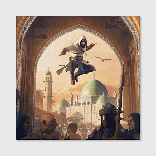 Картина квадратная Assassins Creed Mirage / 3D-принт – фото 2