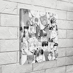 Холст квадратный Дарованный паттерн, цвет: 3D-принт — фото 2