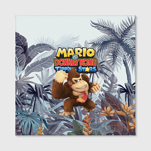 Картина квадратная Mario Donkey Kong - Nintendo - Gorilla / 3D-принт – фото 2
