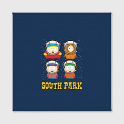 Холст квадратный South park космонавты, цвет: 3D-принт — фото 2