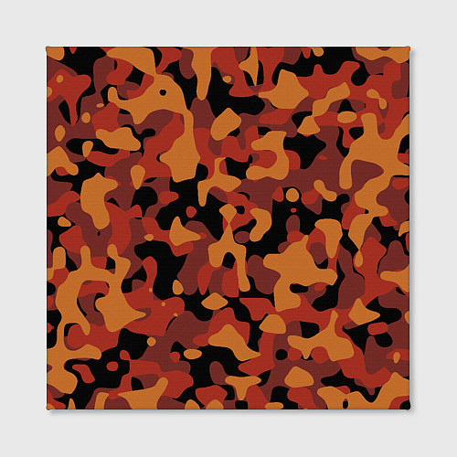 Картина квадратная Камуфляж Common Orange / 3D-принт – фото 2