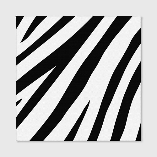 Картина квадратная Камуфляж зебры / 3D-принт – фото 2