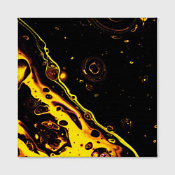 Холст квадратный Золотая вода, цвет: 3D-принт — фото 2