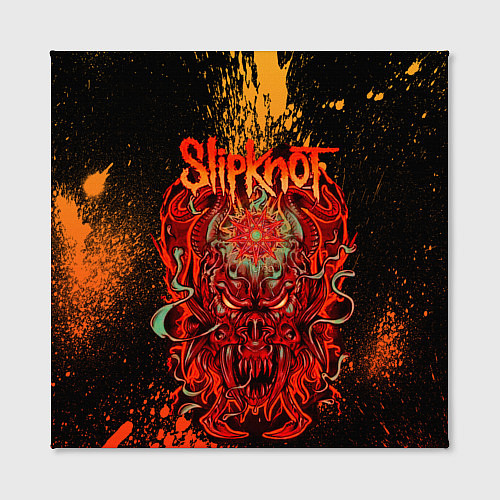 Картина квадратная Slipknot - red monster / 3D-принт – фото 2