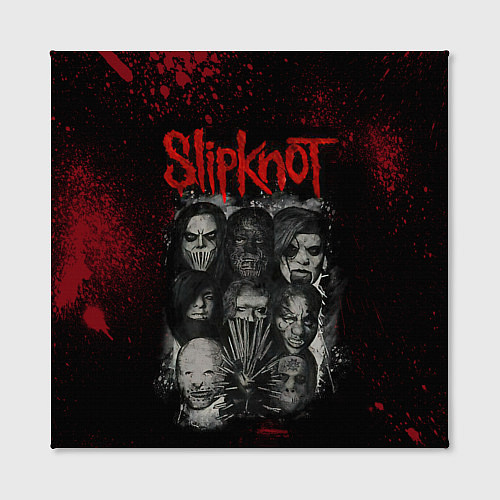 Картина квадратная Slipknot dark / 3D-принт – фото 2