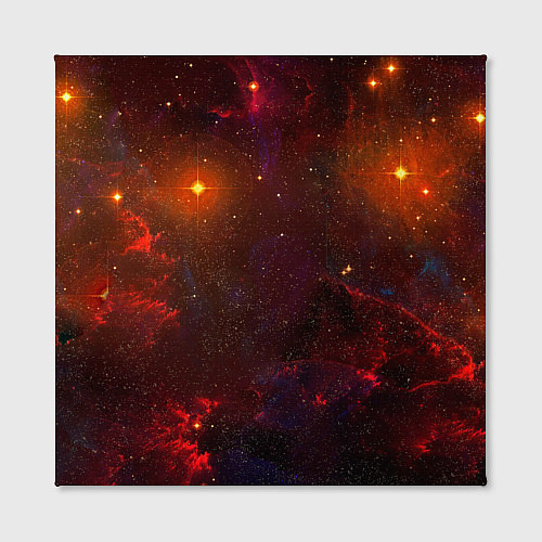 Картина квадратная Звездная бескрайняя вселенная / 3D-принт – фото 2