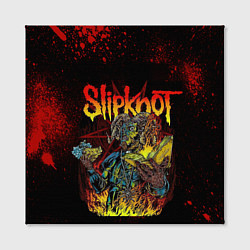 Холст квадратный Slipknot Monster, цвет: 3D-принт — фото 2