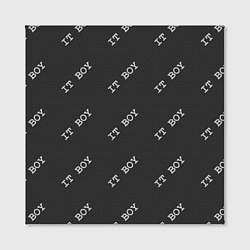 Холст квадратный Программисты - IT BOY, цвет: 3D-принт — фото 2