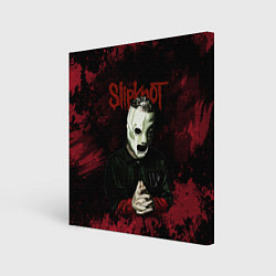 Холст квадратный Slipknot dark art, цвет: 3D-принт