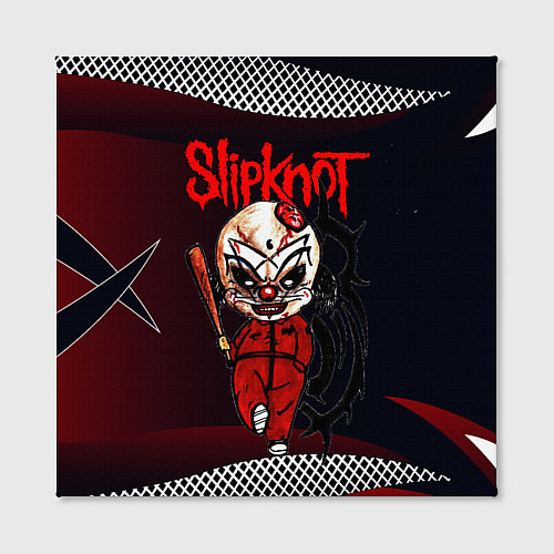 Картина квадратная Slipknot бита / 3D-принт – фото 2