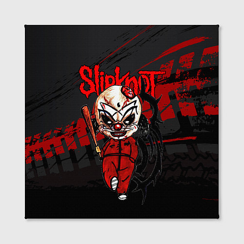 Картина квадратная Slipknot bloody / 3D-принт – фото 2