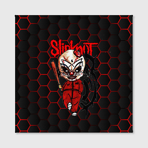 Картина квадратная Slipknot объемные соты / 3D-принт – фото 2