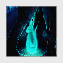 Холст квадратный Водяной Кроль, цвет: 3D-принт — фото 2