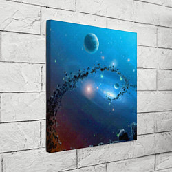 Холст квадратный Бесконечное космическое пространство - Nasa, цвет: 3D-принт — фото 2