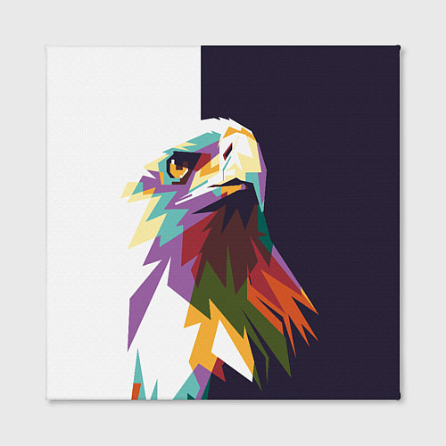 Картина квадратная Орел-птица гордая / 3D-принт – фото 2