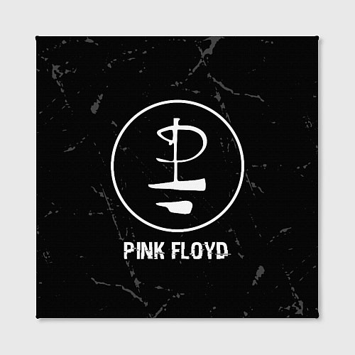 Картина квадратная Pink Floyd glitch на темном фоне / 3D-принт – фото 2