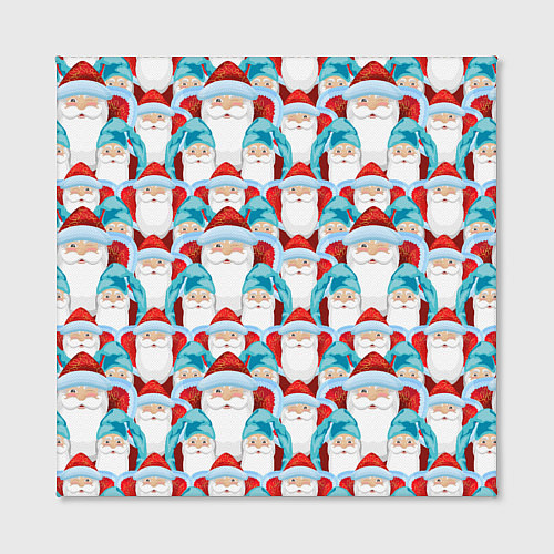 Картина квадратная Деды Морозы / 3D-принт – фото 2