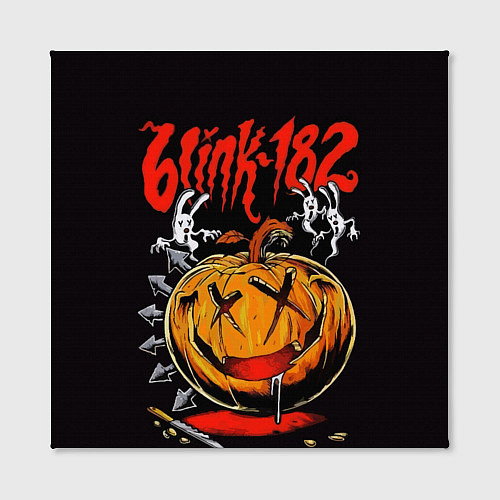Картина квадратная Blink ghosts pumpkin / 3D-принт – фото 2