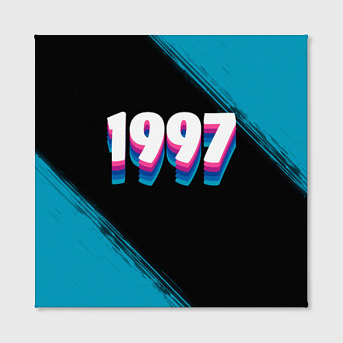 Картина квадратная Made in 1997: vintage art / 3D-принт – фото 2