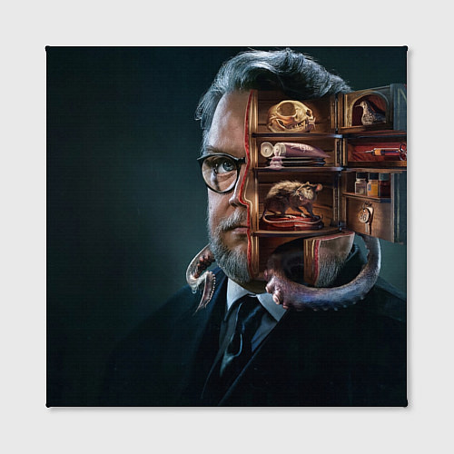 Картина квадратная Guillermo del Toro Cabinet of Curiosities / 3D-принт – фото 2