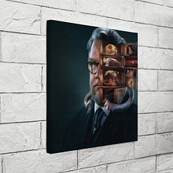 Холст квадратный Guillermo del Toro Cabinet of Curiosities, цвет: 3D-принт — фото 2