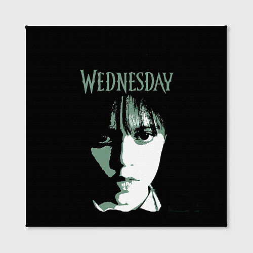 Картина квадратная Уэнздэй Аддамс / 3D-принт – фото 2