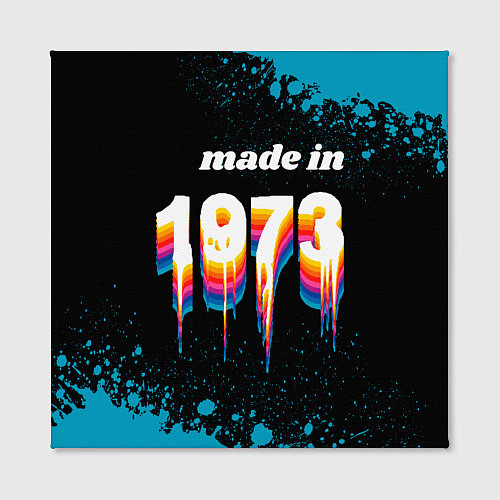 Картина квадратная Made in 1973: liquid art / 3D-принт – фото 2