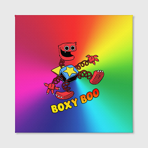 Картина квадратная Project Playtime: Boxy Boo / 3D-принт – фото 2