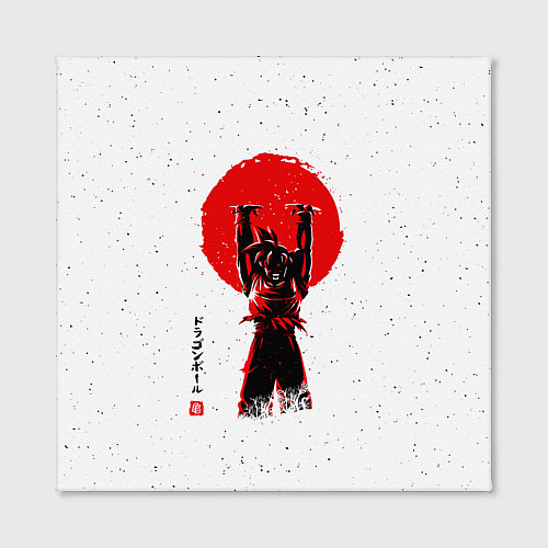 Картина квадратная Dragon Ball Сон Гоку / 3D-принт – фото 2