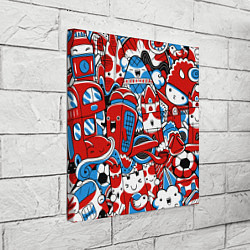 Холст квадратный Старая добрая Англия, цвет: 3D-принт — фото 2