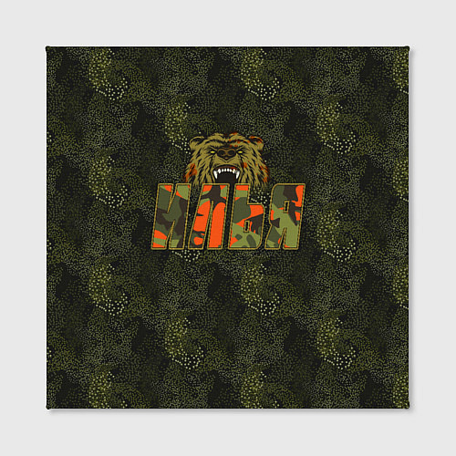 Картина квадратная Илья камуфляж / 3D-принт – фото 2