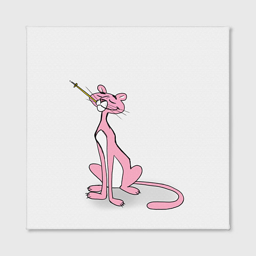 Картина квадратная Шикарная пантера / 3D-принт – фото 2