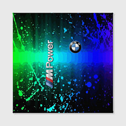 Холст квадратный BMW - M Power - motorsport, цвет: 3D-принт — фото 2