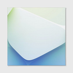 Холст квадратный Пастель из трёх цветов, цвет: 3D-принт — фото 2