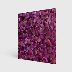 Холст квадратный Весенний оригами, цвет: 3D-принт