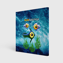 Холст квадратный Subnautica, цвет: 3D-принт